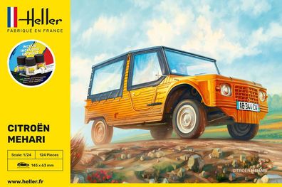 Heller 1:24 56760 Starter KIT Citroen Mehari (Version 1)