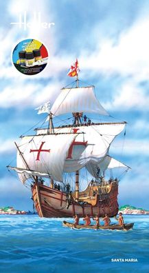 Heller 1:75 56865 Starter KIT SANTA MARIA