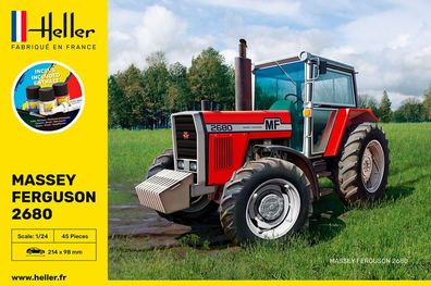 Heller 1:24 57402 Starter KIT Massey Ferguson 2680