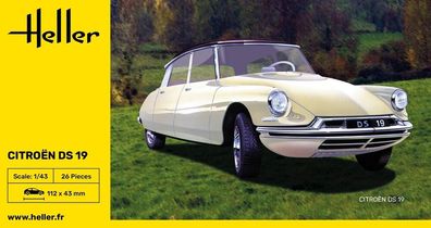 Heller 1:43 80162 Citroen DS 19