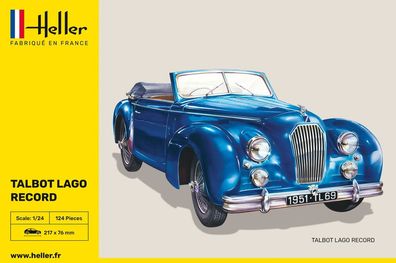 Heller 1:24 80711 Talbot Lago Record