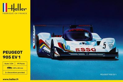 Heller 1:24 80718 Peugeot 905 EV 1