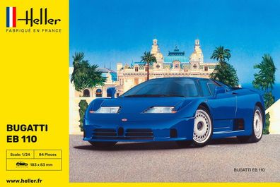 Heller 1:24 80738 Bugatti EB 110