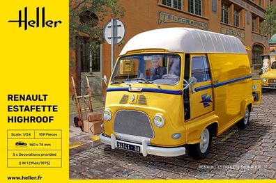 Heller 1:24 80740 Estafette Highroof