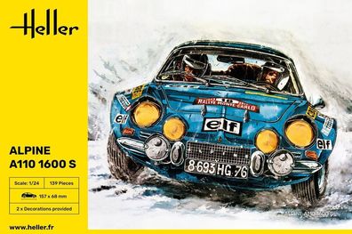 Heller 1:24 80745 Alpine A110 (1600)