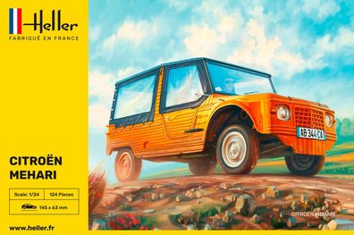 Heller 1:24 80760 Citroen Mehari (Version 1)