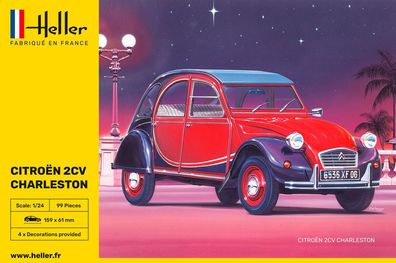 Heller 1:24 80766 Citroen 2CV Charleston