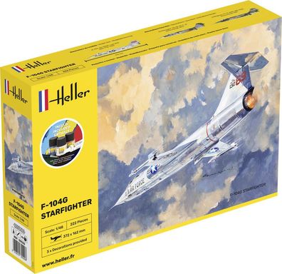 Heller 1:48 35520 Starter KIT F-104G Starfighter