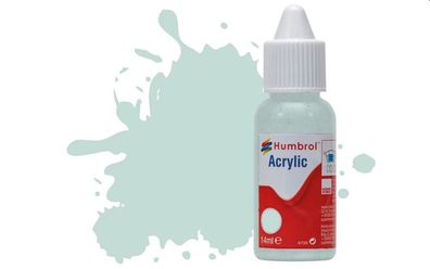 Humbrol DB0065 Humbrol Acrylic Dropper BOTTLE 14ML No.65 Aircraft Blue Matt - NEU