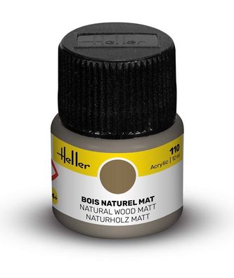 Heller 9110 Peinture Acrylic 110 bois naturel mat