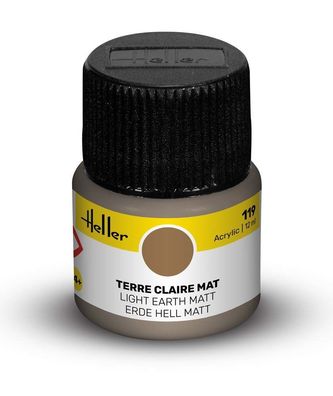 Heller 9119 Peinture Acrylic 119 terre claire mat