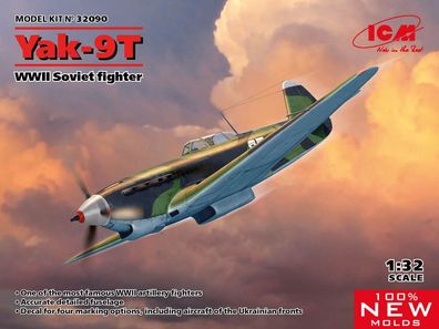 ICM 1:32 32090 Yak-9T, WWII Soviet fighter