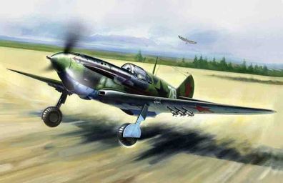 ICM 1:48 48093 LaGG-3 series1 7-11, WWII Soviet Fighter