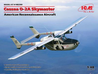 ICM 1:48 48290 Cessna O-2A Skymaster, merican Reconnaissance Aircraft