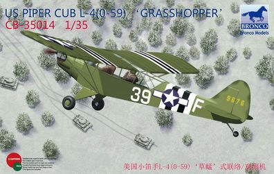 Bronco Models 1:35 CB35014 Piper Cub L4 Grasshopper