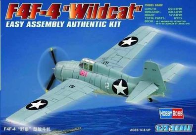 Hobby Boss 1:72 80220 F4F-4 ''Wildcat''