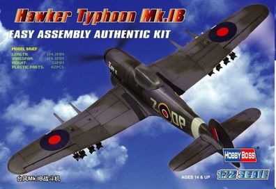 Hobby Boss 1:72 80232 Hawker Typhoon Mk. IB Fighter