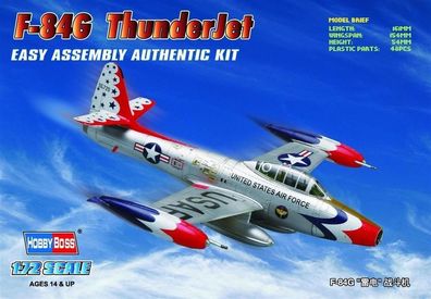 Hobby Boss 1:72 80247 American F-84G 'ThunderJet'