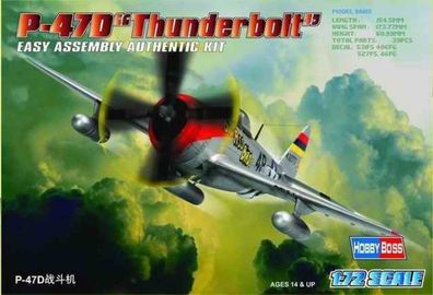 Hobby Boss 1:72 80257 P-47D ''Thunderbolt''