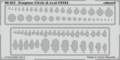 Eduard Accessories Circle & oval STEEL