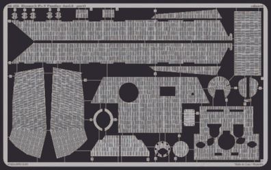 Eduard Accessories 1:35 Zimmerit Panther Ausf. A für Tamiya Bausatz