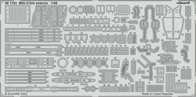 Eduard Accessories 1:48 MiG-21bis exterior EDUARD