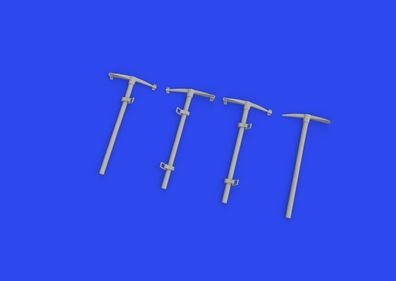 Eduard Accessories 1:35 WWII German pickaxes PRINT 1/35