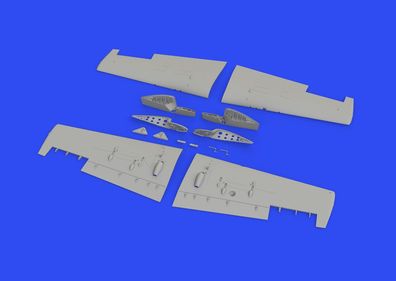 Eduard Accessories 1:48 F4F-4 folding wings PRINT for EDUARD