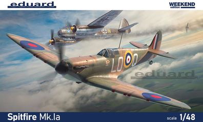 Eduard Plastic Kits 1:48 84179 Spitfire Mk. Ia, Weekend edition