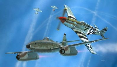 Revell 1:72 3711 Combat Set Me262 & P-51B