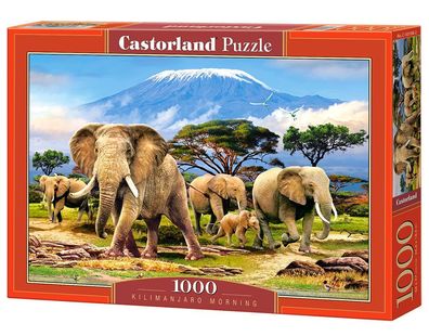 Castorland C-103188-2 Kilimanjaro Morning, Puzzle 1000 Teile