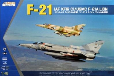 Kinetic 1:48 K48053 F-21/KFIR C1