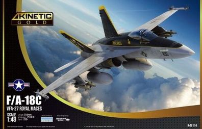 Kinetic 1:48 K48114 F/A-18C VFA-27