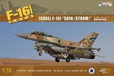 Kinetic 1:72 K72001 F-16I Israel Air Force