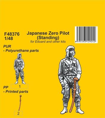 CMK 1:48 Japanese Zero Pilot (Standing)