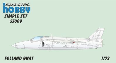 Special Hobby 1:72 100-SS009 Folland Gnat Simple Set