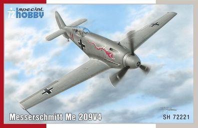 Special Hobby 1:72 100-SH72221 Messerschmitt Me 209V-4