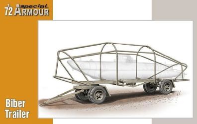 Special Hobby 1:72 100-SA72018 Biber Trailer