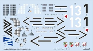 Eduard Accessories 1:32 Adlerangriff: Experten for Eduard