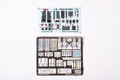 Eduard Accessories 1:48 F-4B SPACE 1/48 for TAMIYA