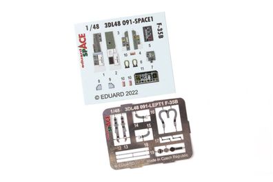 Eduard Accessories 1:48 F-35B SPACE for Italeri