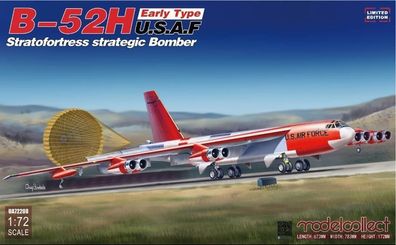 Modelcollect 1:72 UA72208 B-52H early type Stratofortress strategi Bomber, Limited Ed