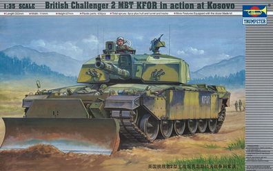 Trumpeter 1:35 345 Challenger II KFOR (Kosovo-Einsatz)