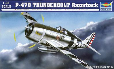 Trumpeter 1:32 2262 P-47D Razorback Fighter