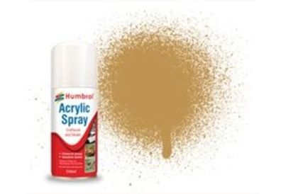 Humbrol AD6093 Humbrol Acrylic HOBBY SPRAY 150ML No 93 Desert Yellow