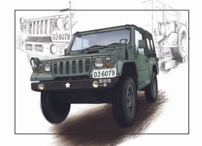 Trumpeter 1:35 5572 JGSDF type 73 Light Truck(Revision light