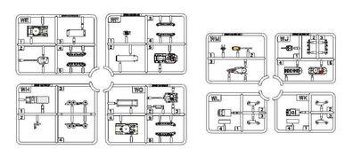 Trumpeter 1:350 6640 U.S. Marines Armor Accessories