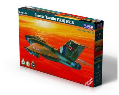 Mistercraft 1:72 D-43 Gloster Javelin FAW Mk.8