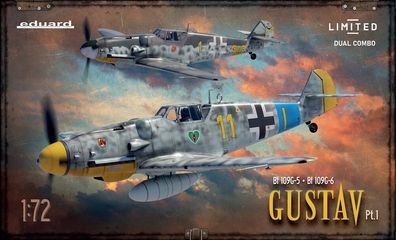 Eduard Plastic Kits 1:72 2144 GUSTAV pt.1 DUAL COMBO 1/72