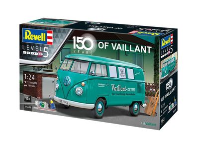 Revell 1:24 5648 Geschenkset 150 years of Vaillant VW T1 Bus